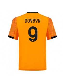 AS Roma Artem Dovbyk #9 Replika Borta Kläder 2025-26 Kortärmad
